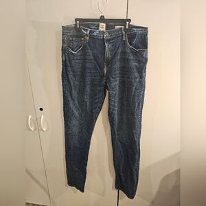 Flint & Tinder Mens Size 38 x 34 Straight Fit  Denim Jeans